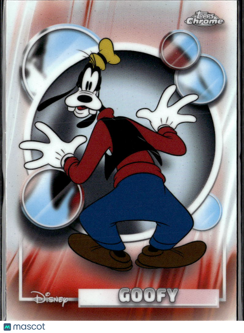 Goofy 2026 Topps Chrome Disney Refractor #52