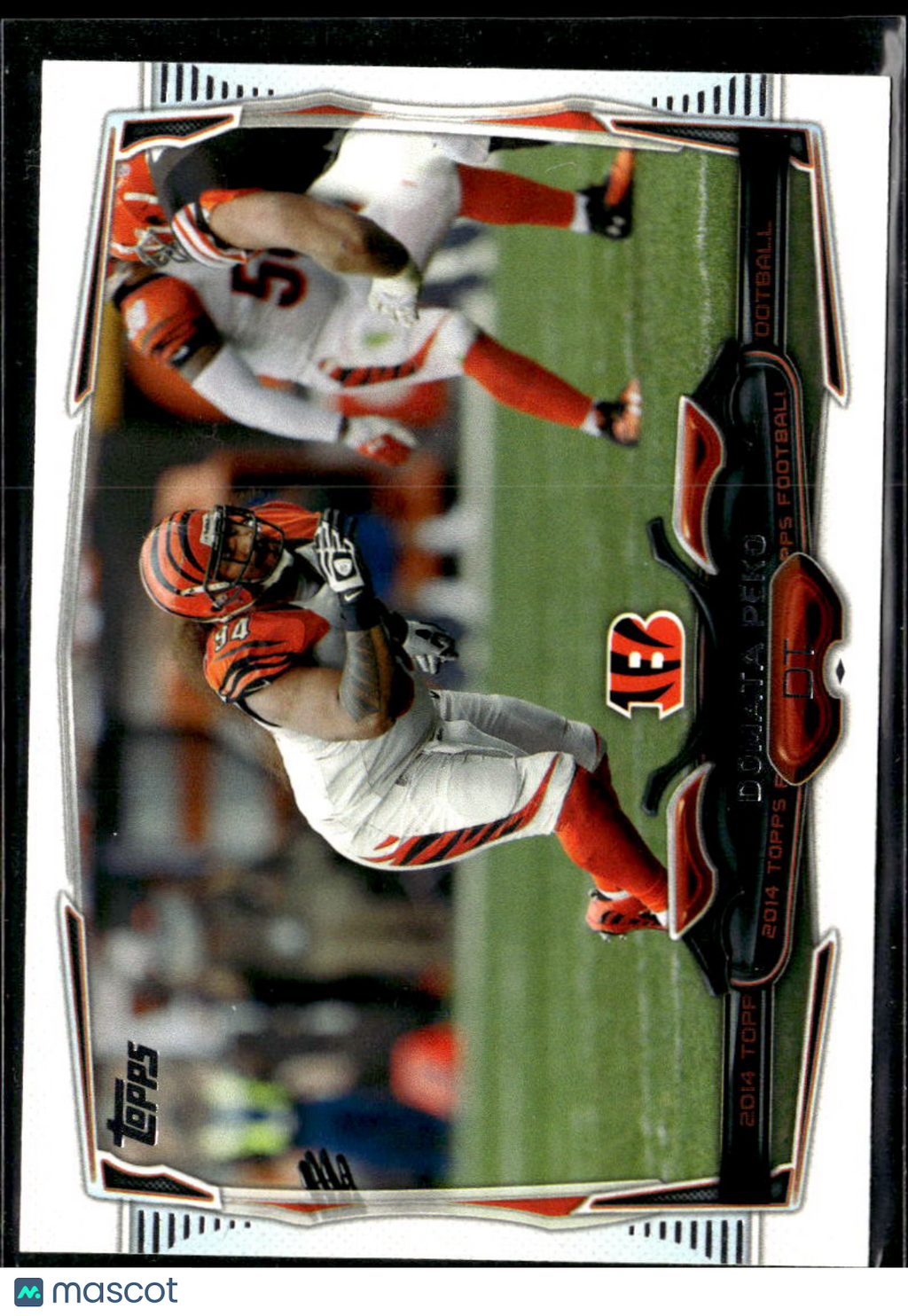Domata Peko 2014 Topps Rookie RC Cincinnati Bengals