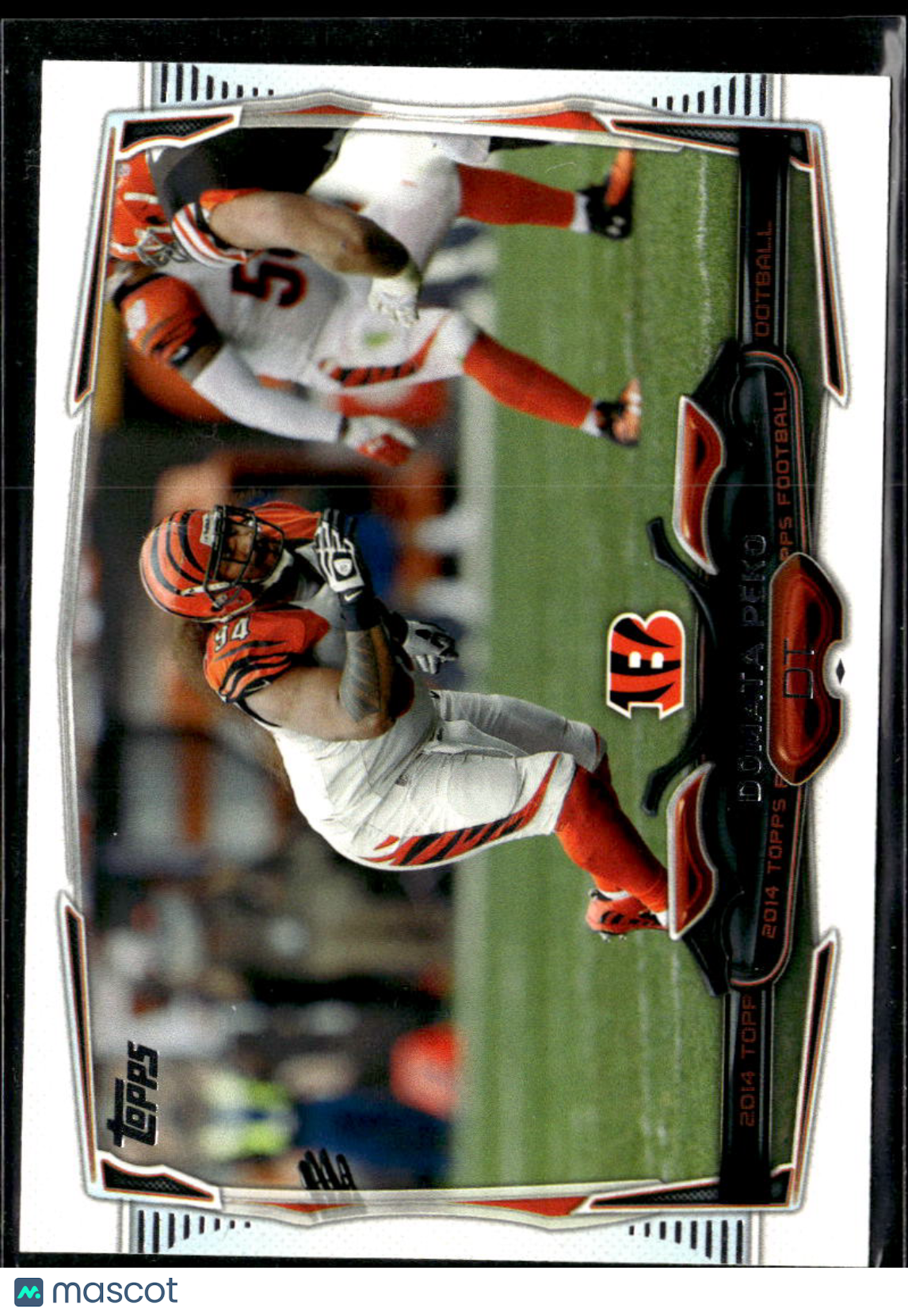 Domata Peko 2014 Topps Rookie RC Cincinnati Bengals