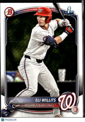 Eli Willits 2025 Bowman Draft 1st Rookie RC Washington Nationals