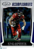 Kyle Juszczyk 2017 Panini Certified Accomplishments Baltimore Ravens