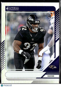 Justin Madubuike 2024 Donruss No Name Variation Baltimore Ravens