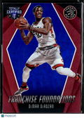 DeMar DeRozan 2016 Totally Certified Franchise Foundations /99 Toronto Raptors