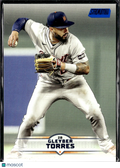 Gleyber Torres 2025 Topps Stadium Club Blue Foil SSP Detroit Tigers