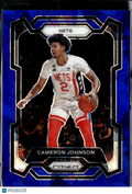 Cameron Johnson 2023 Prizm Blue Ice 5/125 Brooklyn Nets