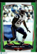 Darrelle Revis 2007 Topps Chrome Green Refractor New England Patriots