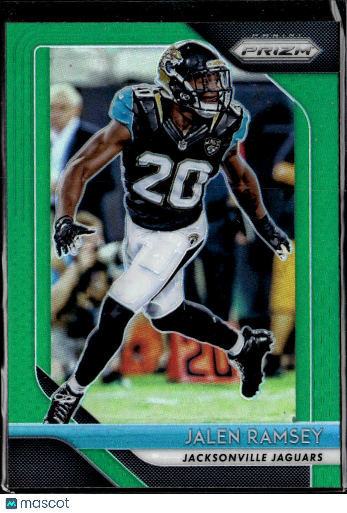 Jalen Ramsey 2018 Panini Prizm Green Prizm Jacksonville Jaguars