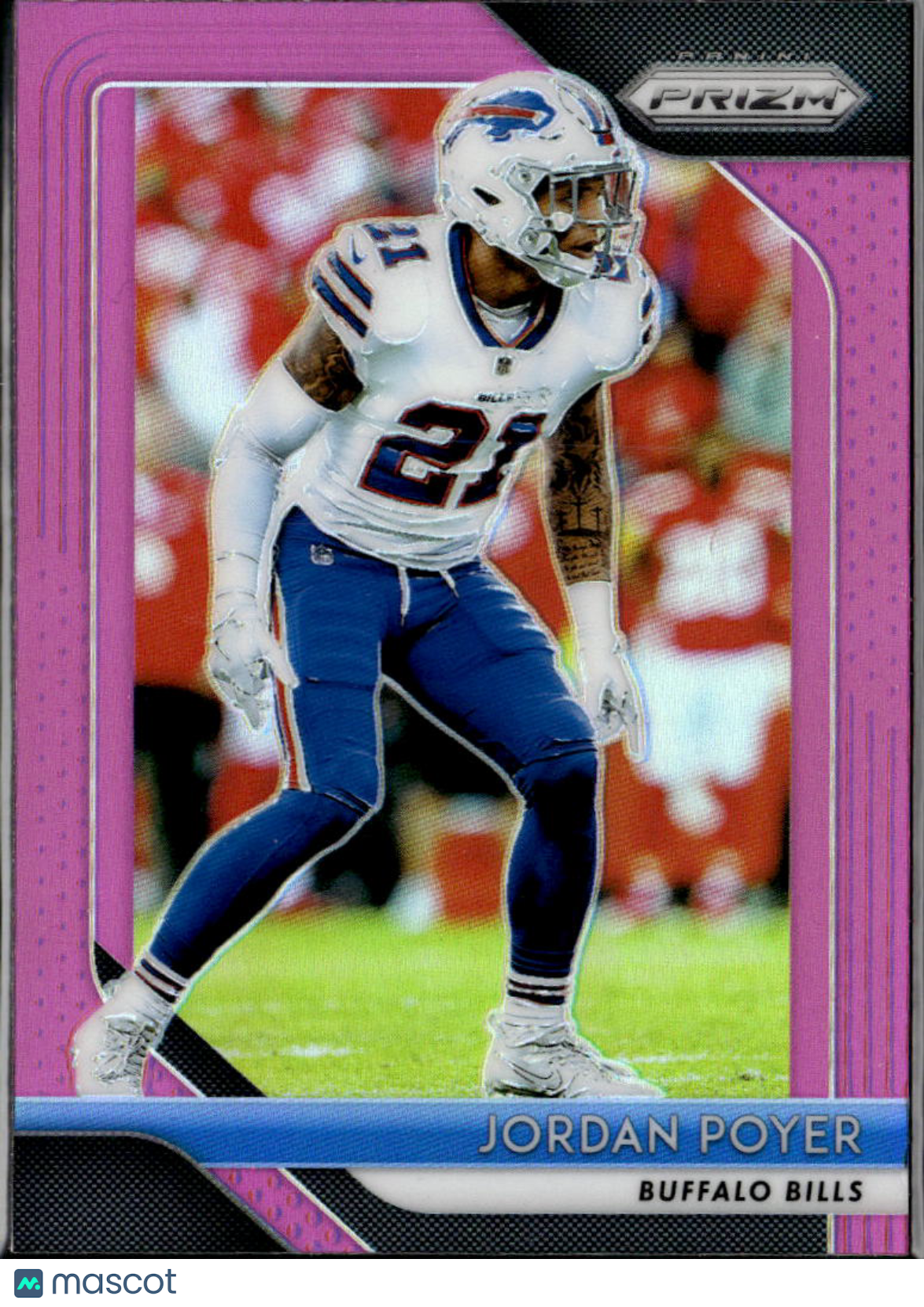 Jordan Poyer 2018 Panini Prizm Pink Prizm Buffalo Bills