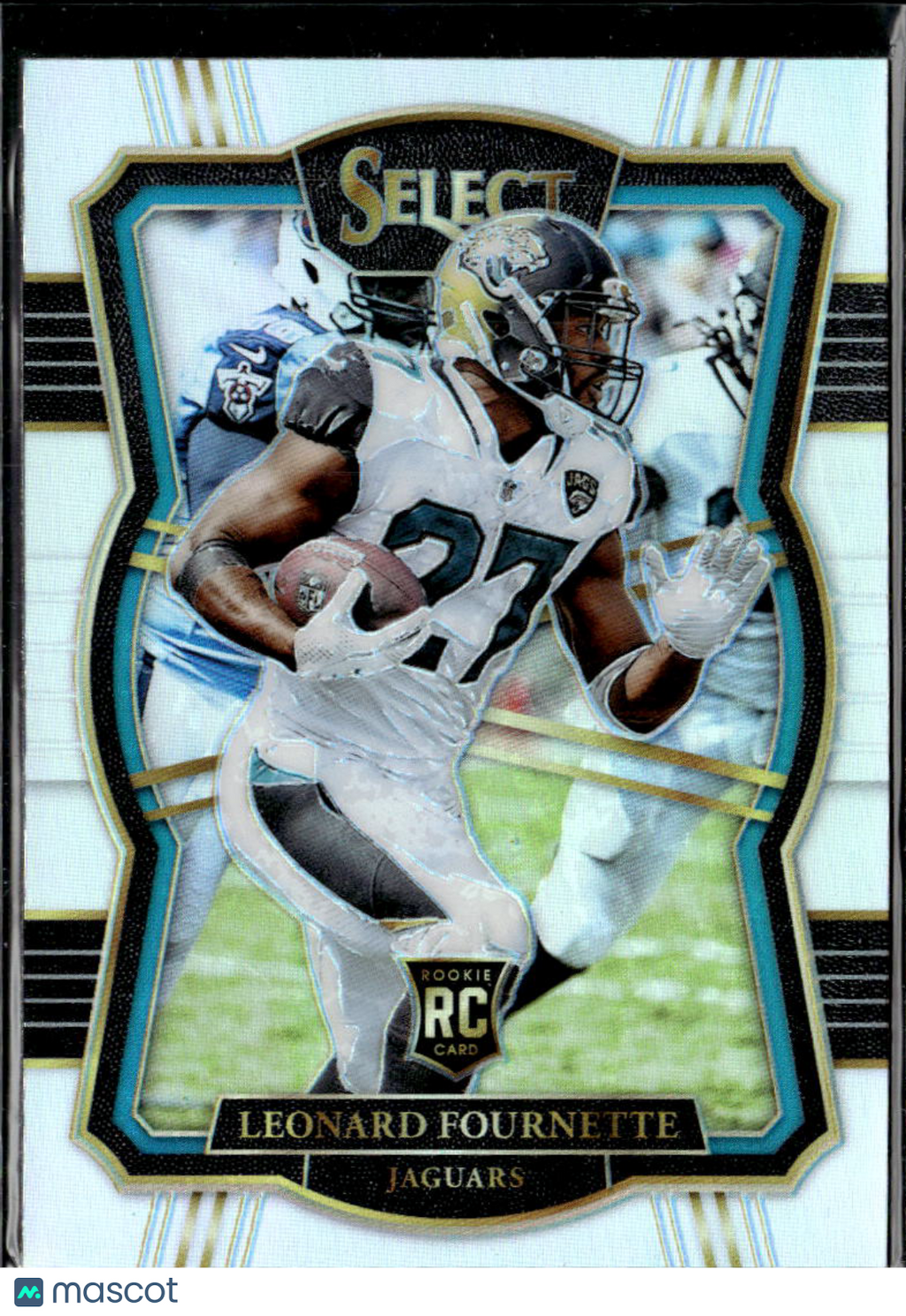Leonard Fournette 2017 Select RC Premier Level Silver Prizm Jacksonville Jaguars