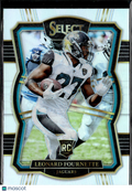 Leonard Fournette 2017 Select RC Premier Level Silver Prizm Jacksonville Jaguars