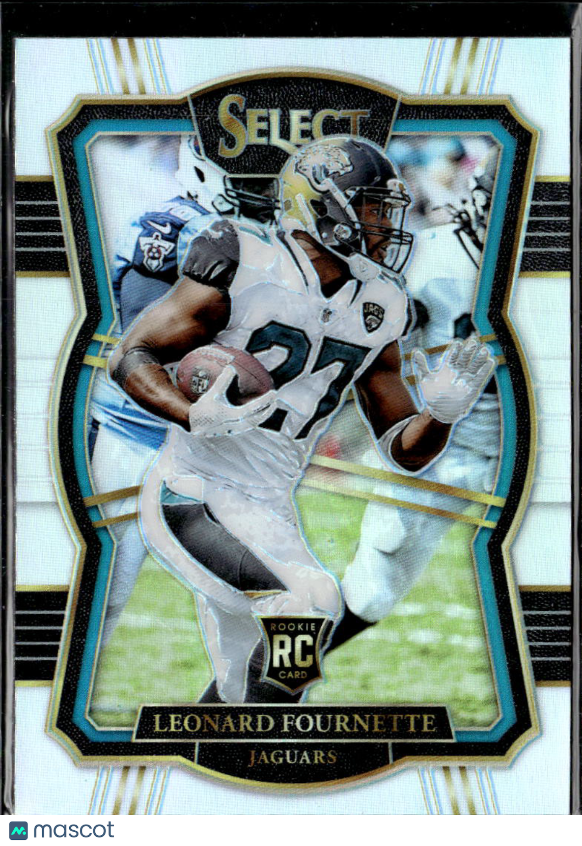 Leonard Fournette 2017 Select RC Premier Level Silver Prizm Jacksonville Jaguars