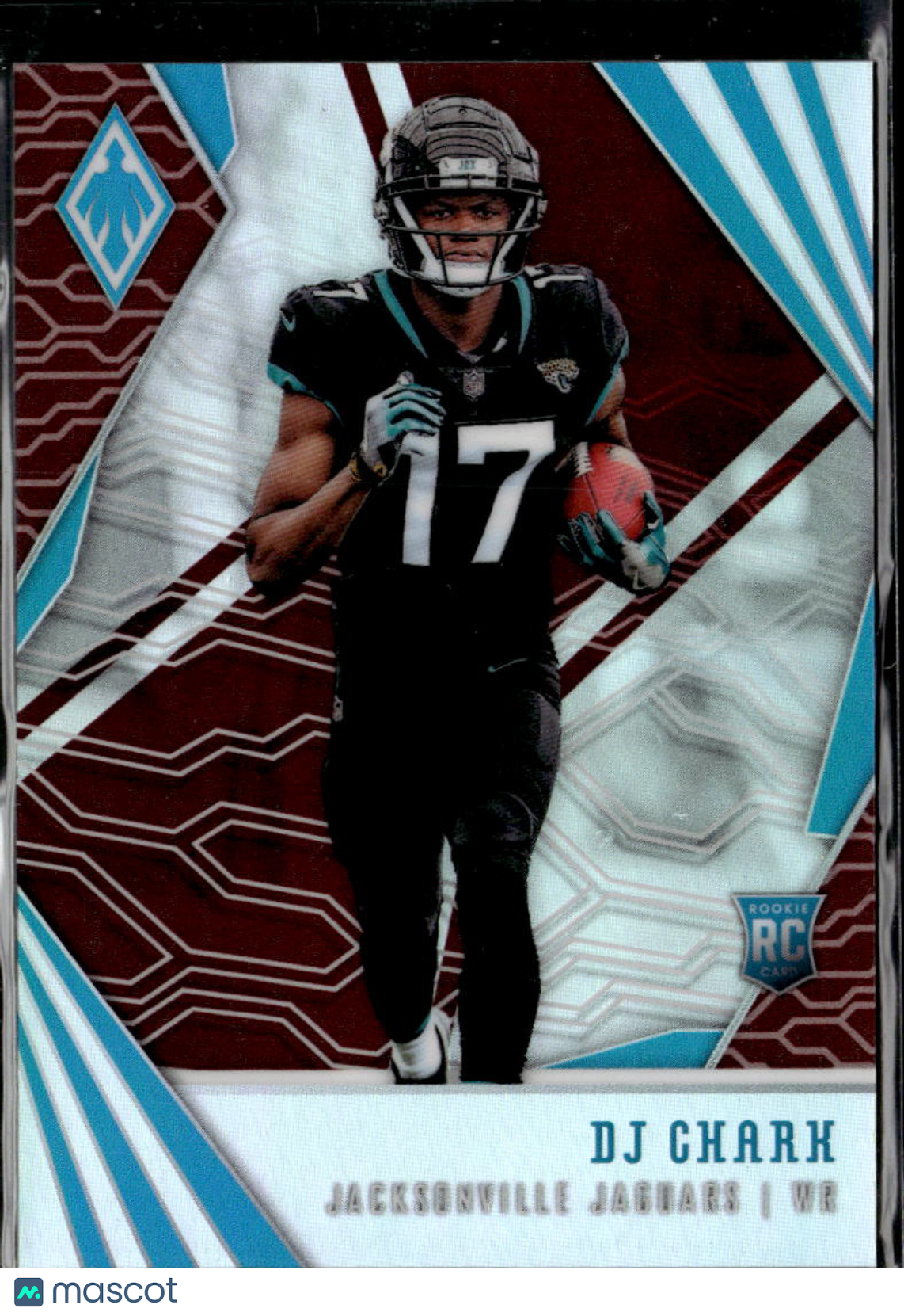 DJ Chark 2018 Panini Phoenix Red RC /299 Jacksonville Jaguars