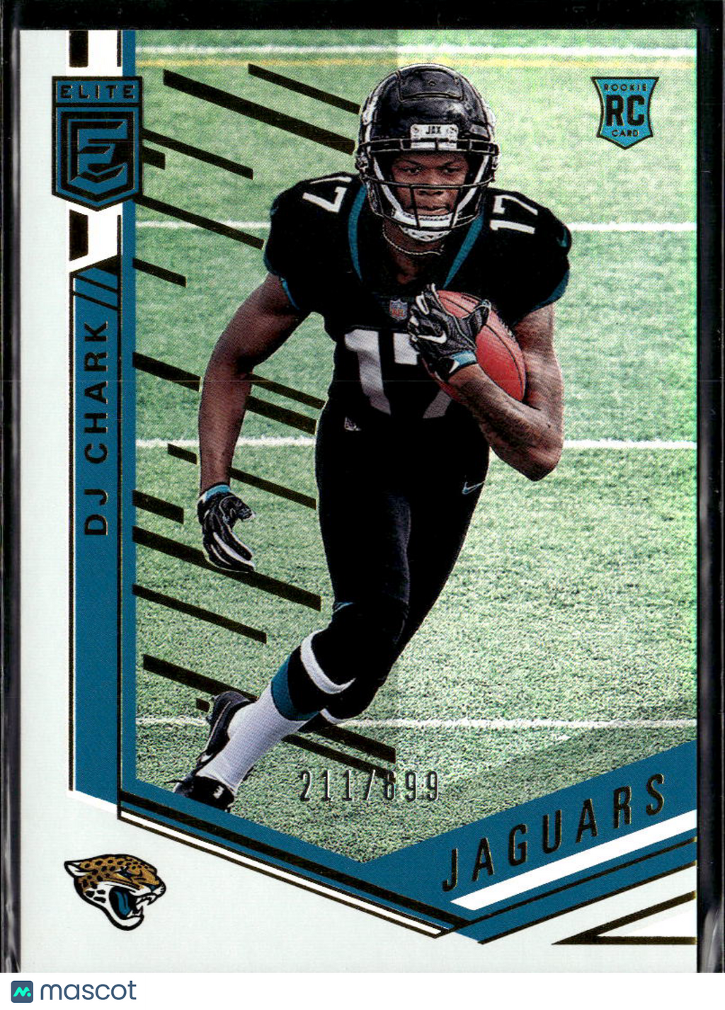 DJ Chark 2018 Elite Rookie RC 211/699 Jacksonville Jaguars