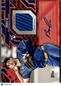 Brooks Lee 2025 Topps City Connect Auto Autograph Patch RC Minnesota Twins
