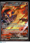 Team Rocket's Moltres EX 2025 Destined Rivals Holo Secret Rare SAR #229/182