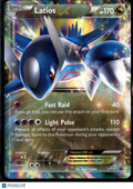 Latios EX XY Holo Black Star Promo #XY72
