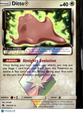 Ditto ◇ 2018 Lost Thunder Holo Rare #154/214
