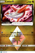 Latias Prism Star 2018 Celestial Storm Holo Rare #107/168
