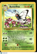 Butterfree 1999 Jungle Uncommon #33/64