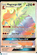 Magcargo GX 2018 Celestial Storm Rainbow Secret Rare FA HR #218/214