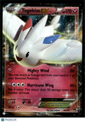 Togekiss EX 2016 Fates Collide Holo Rare #83/122