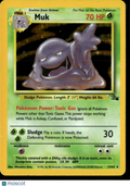 Muk 1999 Fossil Holo Rare #13/62