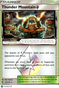 Thunder Mountain ◇ 2018 Lost Thunder Holo Rare #191/214