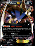 Malamar EX 2014 Phantom Forces Holo Rare #58/119