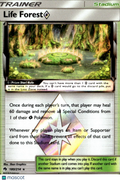 Life Forest ◇ 2018 Lost Thunder Holo Rare #180/214