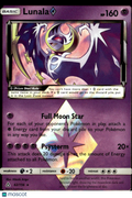 Lunala Prism Star 2018 Ultra Prism Holo Rare #62/156