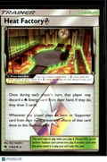 Heat Factory ◇ 2018 Lost Thunder Holo Rare Prism Star #178/214