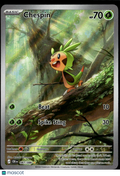 Chespin 2026 Chaos Rising Holo Secret Rare #87/86