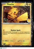 Pikachu 2024 Temporal Forces Holo #51/162