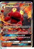 Magcargo GX 2018 Celestial Storm Holo Rare #44/214