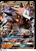 Lycanroc GX 2017 Sun & Moon Holo Black Star Promo #SM14
