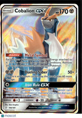 Cobalion GX 2019 Team Up Holo Rare #106/181