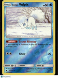 Alolan Vulpix 2018 Lost Thunder Reverse Holo #53/214