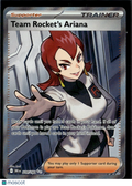 Team Rocket's Ariana 2025 Destined Rivals Holo Secret Rare SR FA #224/182