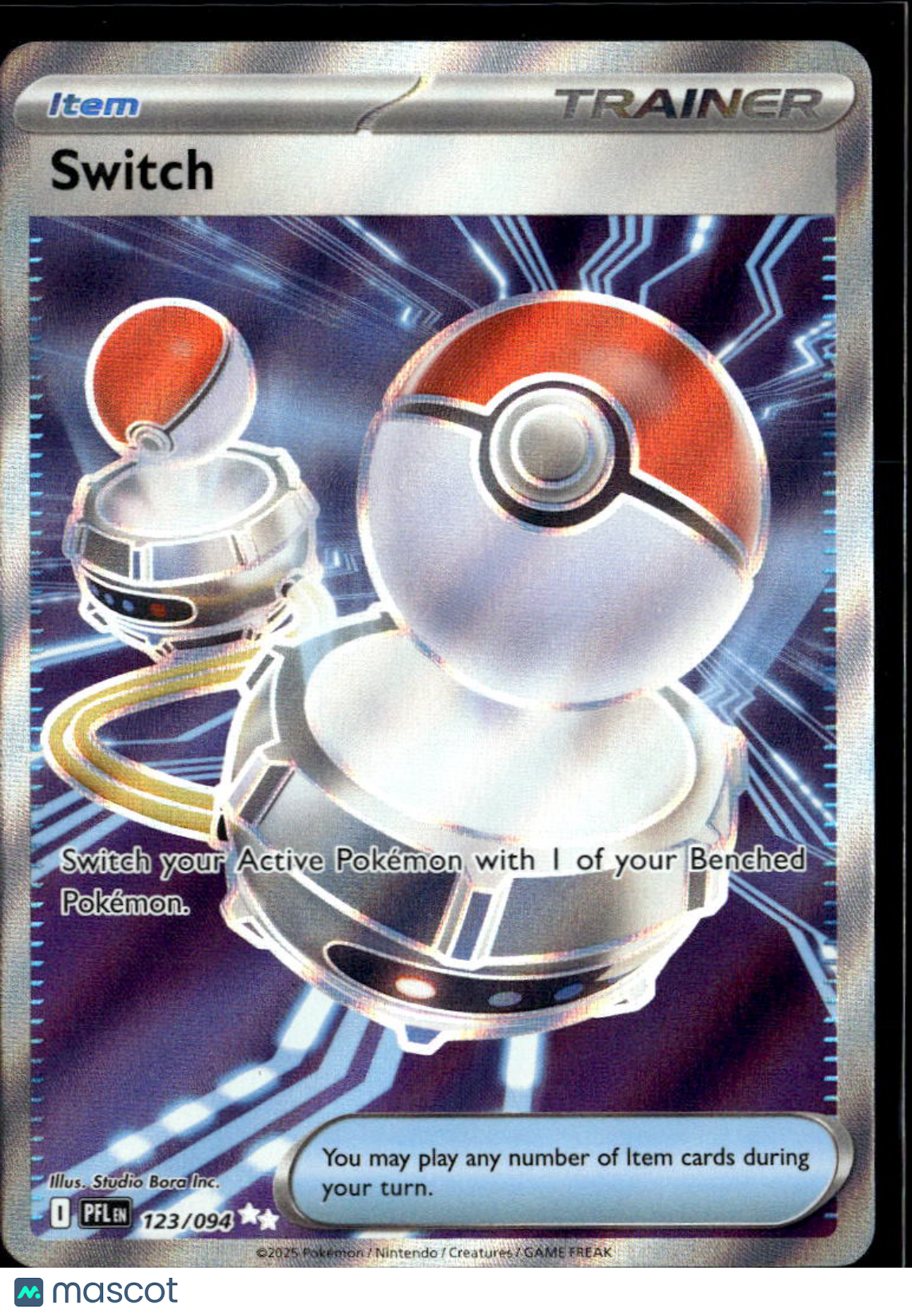 Switch 2025 Mega Evolution – Phantasmal Flames Holo Secret Rare UR #123/94