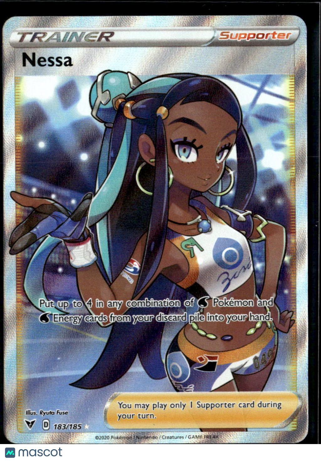 Nessa 2020 Vivid Voltage Holo Ultra Rare FA #183/185