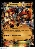 Groudon EX 2015 Primal Clash Holo Rare #85/160