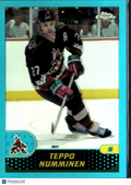 Teppo Numminen 2002 Topps Chrome Refractor Phoenix Coyotes