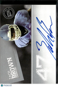 Zach Brown 2012 Press Pass Auto Autograph RC North Carolina Tar Heels