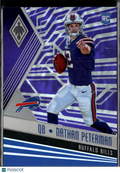 Nathan Peterman 2017 Phoenix RC Purple 10/149 Buffalo Bills