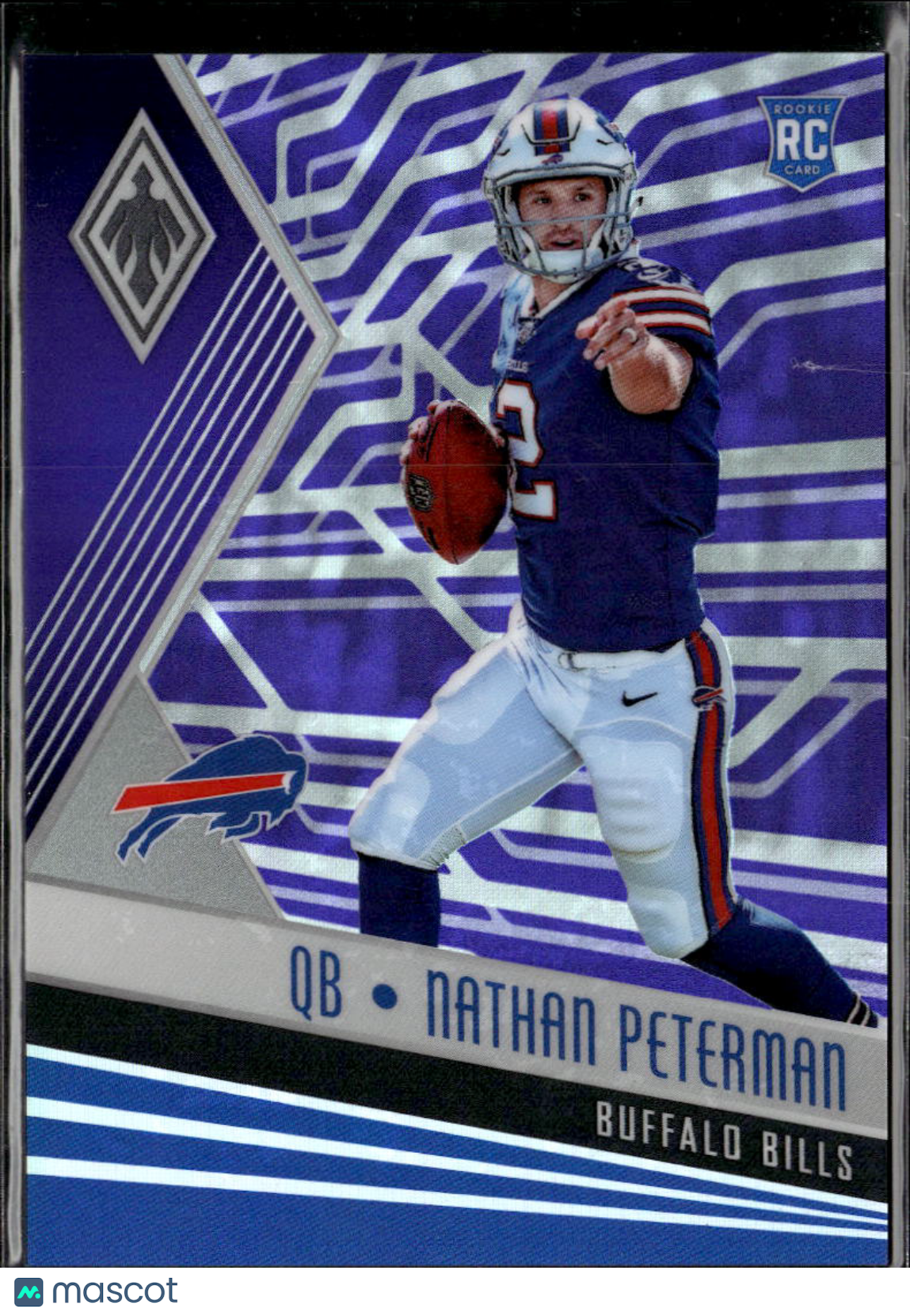 Nathan Peterman 2017 Phoenix RC Purple 10/149 Buffalo Bills