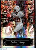 Selvin Young 2007 Playoff Prestige Draft Picks RC 23/999 Texas Longhorns