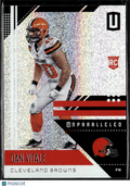 Dan Vitale 2018 Unparalleled Rookie RC Cleveland Browns