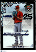 Peter Kussow 2025 Panini Prospect Edition Black Prizm 5/39 Phillies