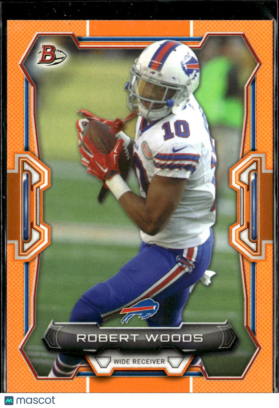 Robert Woods 2015 Bowman Orange 16/50 Buffalo Bills