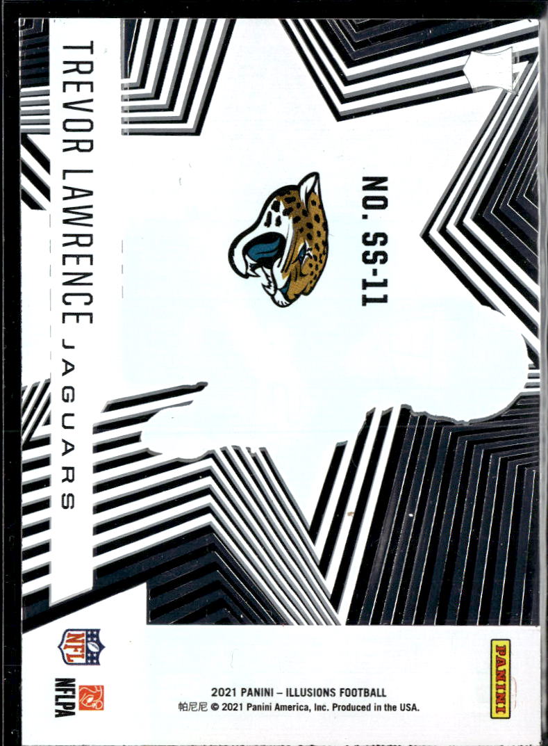Trevor Lawrence 2021 Illusions Shining Stars RC Jacksonville Jaguars
